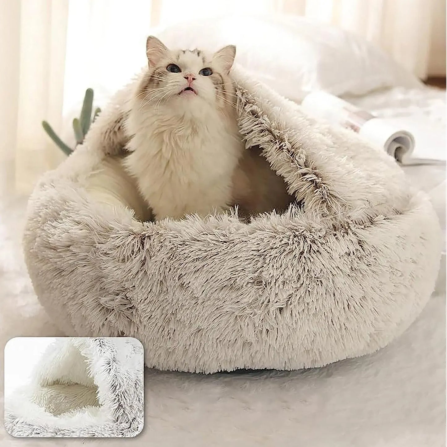 Paw Bureau™ Cave Cat Bed